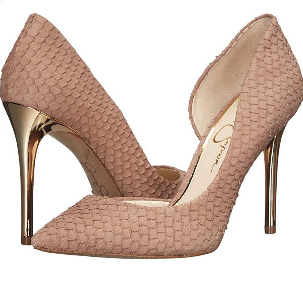 Jessica Simpson - Lucina Heel / Pump - Mauve Nude